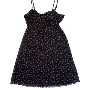 NWOT Hollister Rose Floral Mini Dress Ditsy S